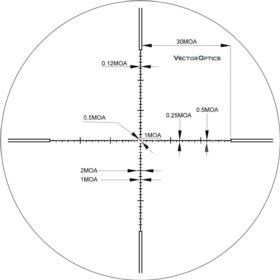 Luneta Vector Optics Aston 3-18x44 SFP