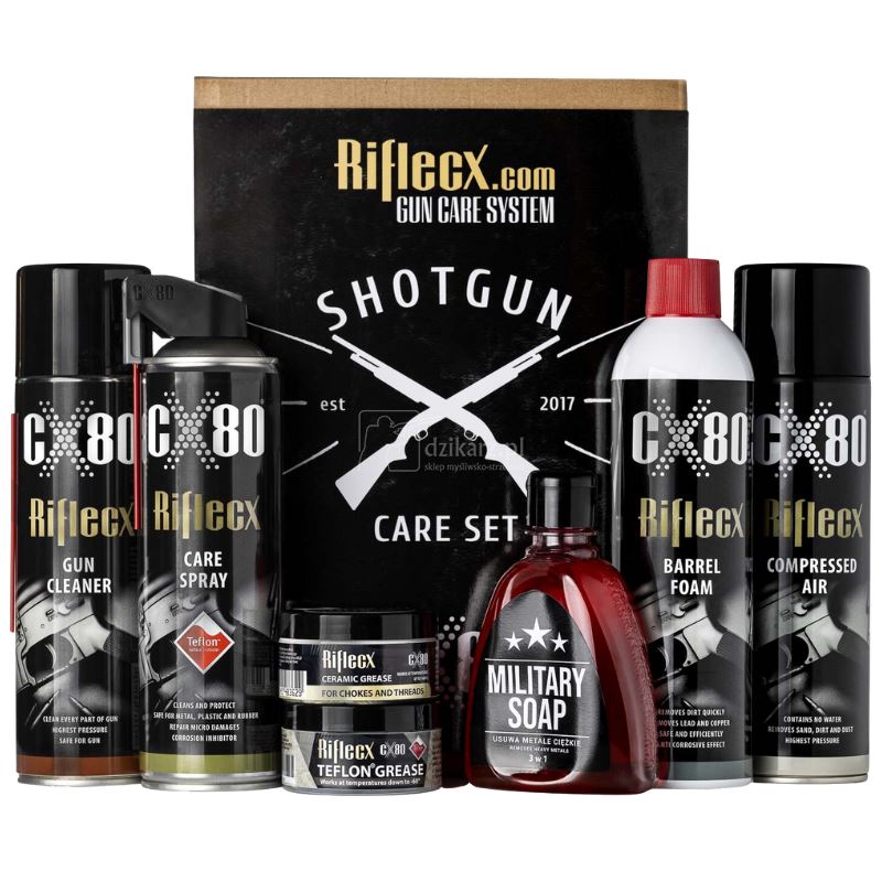 Zestaw do czyszczenia RifleCx Shotgun set