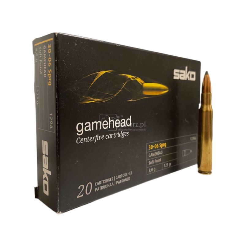 Amunicja Sako 30-06 Gamehead 8g/123gr