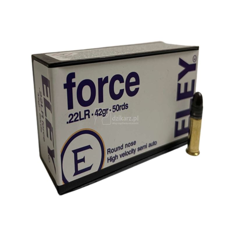 Amunicja Eley 22LR Force 2,72g/42gr