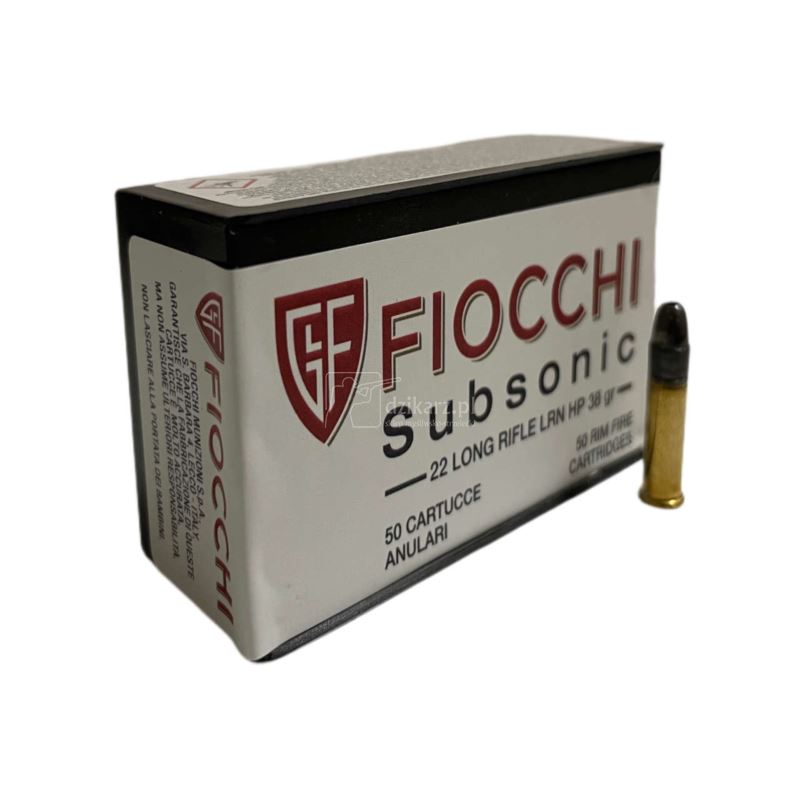 Amunicja Fiocchi 22LR Subsonic LRN HP 38 gr