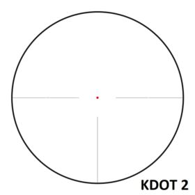 Luneta Meopta Optika6 1-6x24 RD SFP K-Dot2