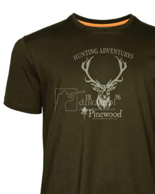Koszulka Pinewood Red Deer Green roz.S