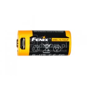 Akumulator Fenix USB ARB-L16UP 16340 RCR123 700