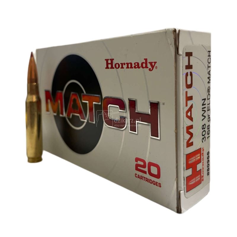 Amunicja Hornady 308 Win ELD-M 10,8g/168gr