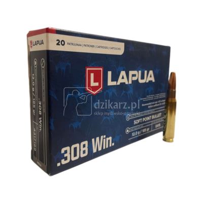 Amunicja Lapua 308 Win Mega 12g/185gr