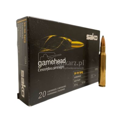 Amunicja Sako 30-06 Gamehead 8g/123gr