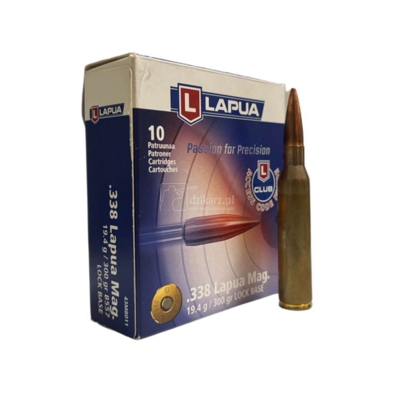 Amunicja Lapua 338 Magnum Lock Base 19,4g/300gr