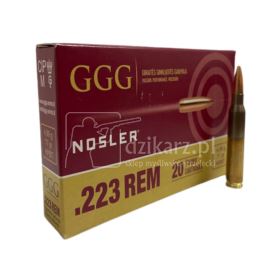 Amunicja GGG 223 Rem. Nosler HPBT 4,99g/77gr