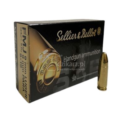 Amunicja S&B 9x19 FMJ 8,0g/124gr