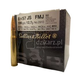 Amunicja S&B 8x57JS FMJ 12,7g/196gr