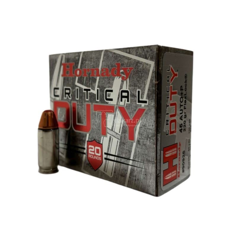 Amunicja Hornady 45ACP Critical Duty +P 220gr