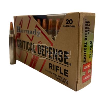 Amunicja Hornady 223 Rem FTX CD 3,6g/55gr