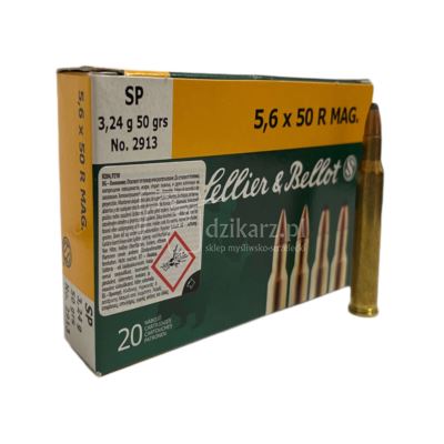 Amunicja S&B 5,6x50R Mag. SP 3,24g/50gr