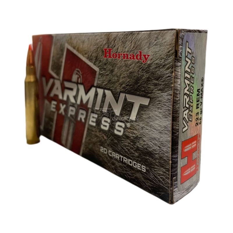 Amunicja Hornady 223 Rem V-Max 3,56g/55grs