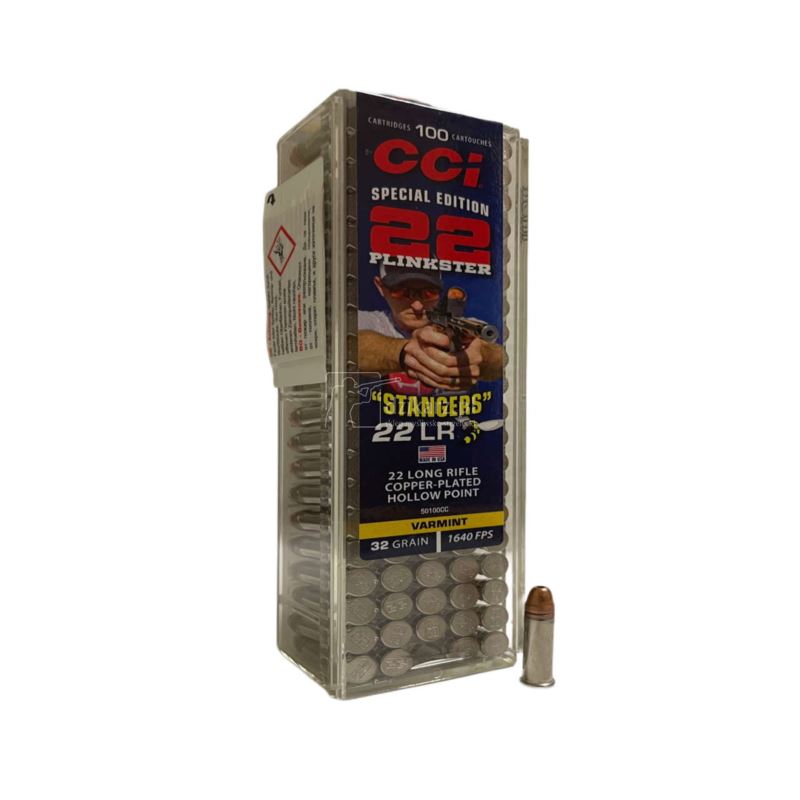 Amunicja CCI 22LR Stinger HP 22LR 2,07g/32gr