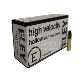 Amunicja Eley 22LR HV Hollow 2,46/38gr