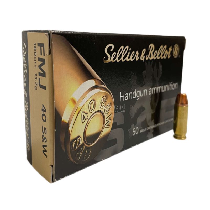 Amunicja S&B 40S&W FMJ 11,7g/180gr