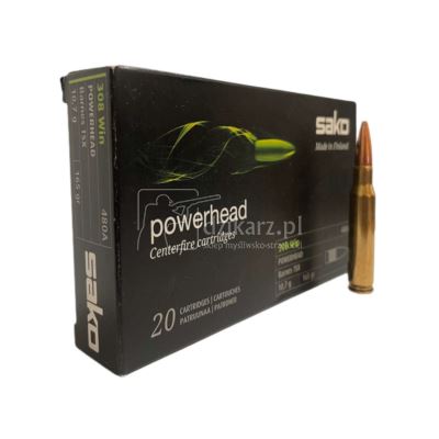 Amunicja Sako 308 Win Powerhead 10,7g/165gr