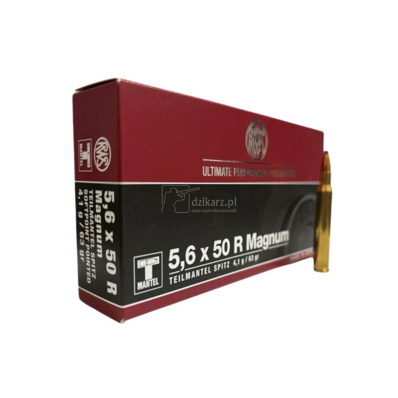 Amunicja RWS 5,6x50 R MAG TMS 4,1g/63gr