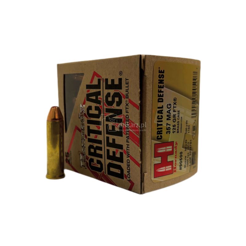 Amunicja Hornady 357Mag CD FTX125gr