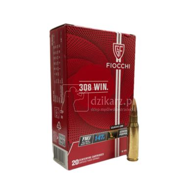 Amunicja Fiocchi 308 Win FMJ 9,5g/147grs