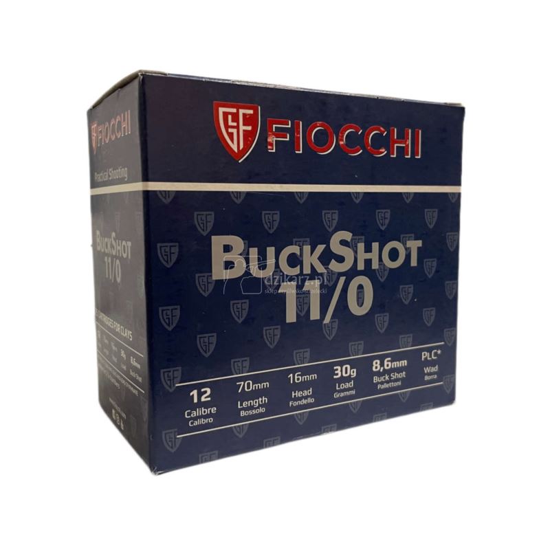 Nab. Sp. 12/70 Buckshot Fiocchi Pr.Sh. 8,6 30g