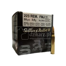 Amunicja S&B 223 Rem. FMJ 3,6g/55gr 100szt.