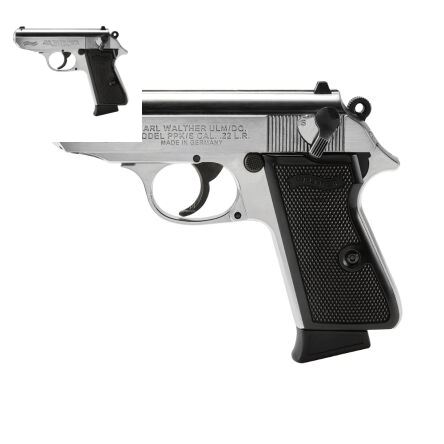 Pistolet Walther PPK/S 3,3" Nickel .22LR