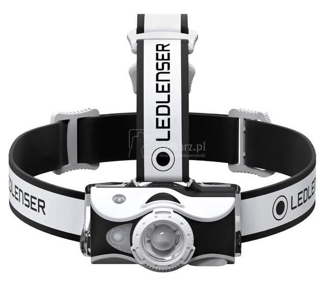 Latarka Led Lenser MH7 White/Black