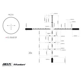 Luneta Delta Titanium 4.5-30x50 MCZ II