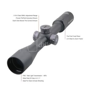 Luneta Vector Optics Marksman 4-16x44 FFP