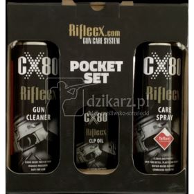 Zestaw do czyszczenia RifleCx Pocket set