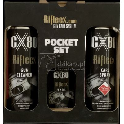 Zestaw do czyszczenia RifleCx Pocket set