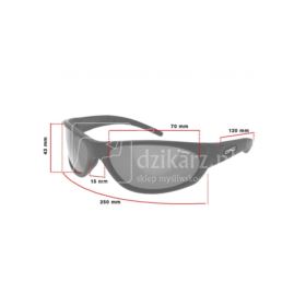 Okulary OPC Military Tac. Marines Matt Black Clear