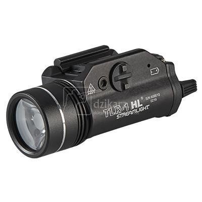 Latarka Streamlight TLR-1 HL bateria włącznik żel.