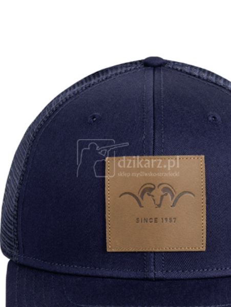 Czapka Blaser Leather Badge dark blue