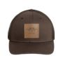 Czapka Blaser Leather Badge dark brown